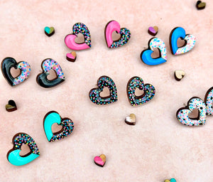 That’s So 80’s Open Heart Studs